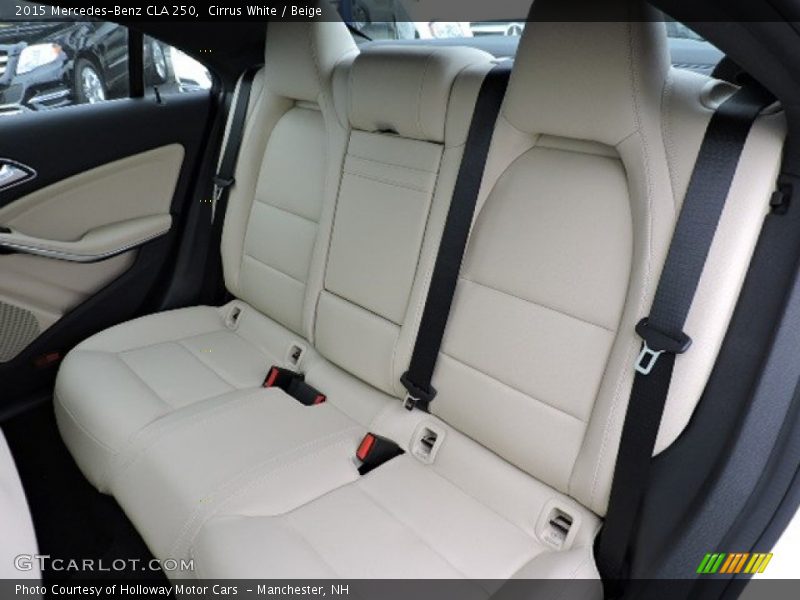 Cirrus White / Beige 2015 Mercedes-Benz CLA 250