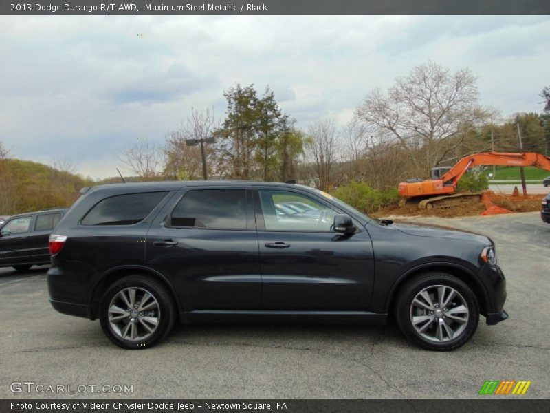 Maximum Steel Metallic / Black 2013 Dodge Durango R/T AWD