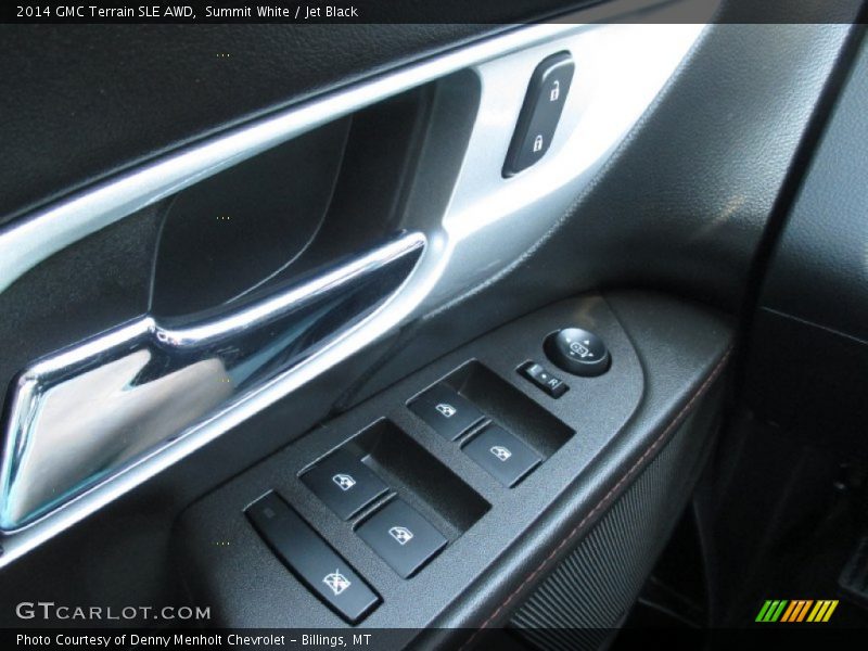 Summit White / Jet Black 2014 GMC Terrain SLE AWD