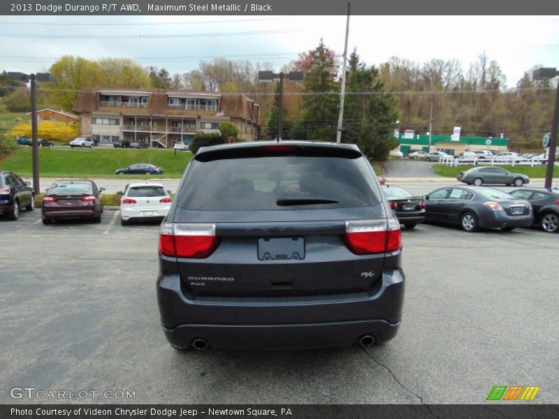 Maximum Steel Metallic / Black 2013 Dodge Durango R/T AWD