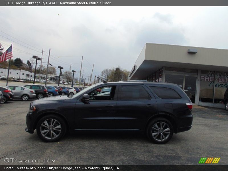 Maximum Steel Metallic / Black 2013 Dodge Durango R/T AWD