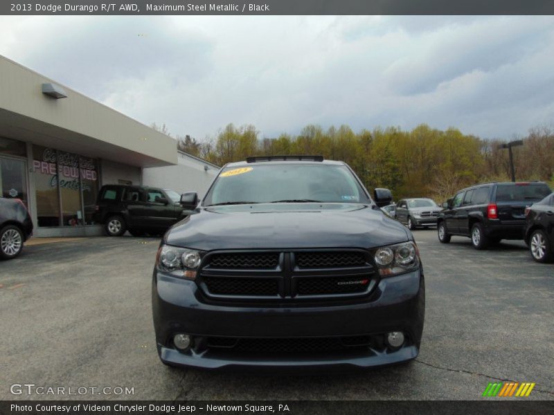 Maximum Steel Metallic / Black 2013 Dodge Durango R/T AWD