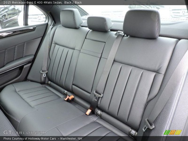 Rear Seat of 2015 E 400 4Matic Sedan