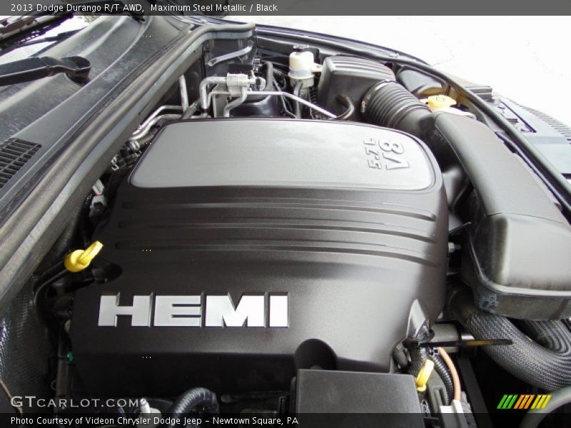 Maximum Steel Metallic / Black 2013 Dodge Durango R/T AWD