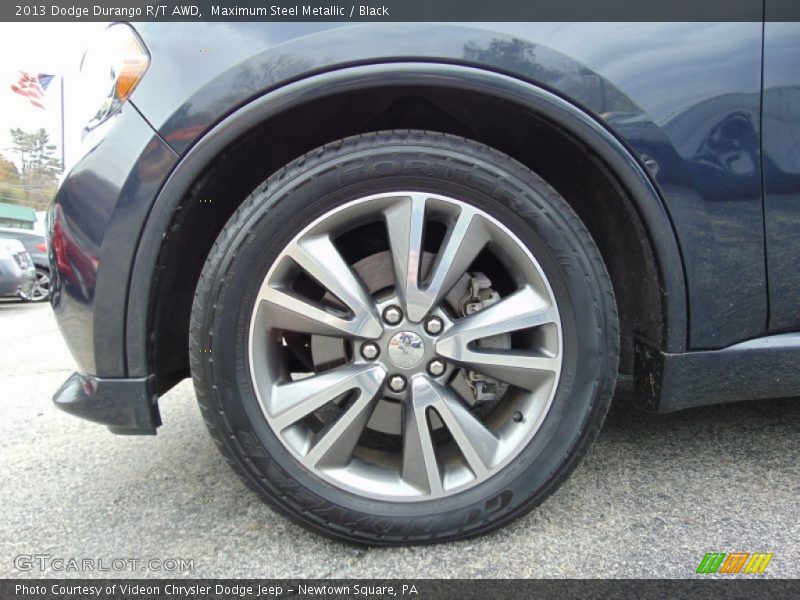 Maximum Steel Metallic / Black 2013 Dodge Durango R/T AWD