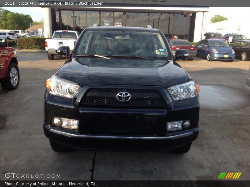 Black / Black Leather 2011 Toyota 4Runner SR5 4x4