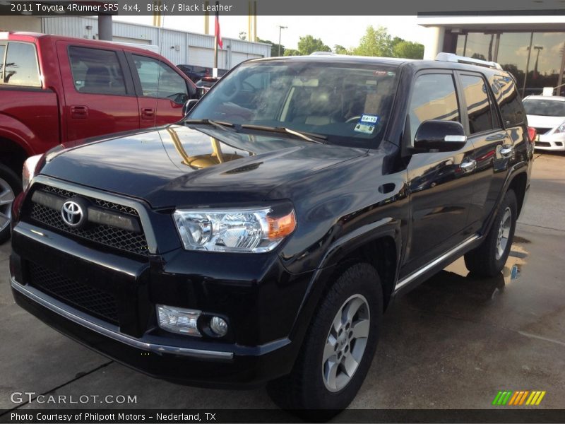 Black / Black Leather 2011 Toyota 4Runner SR5 4x4