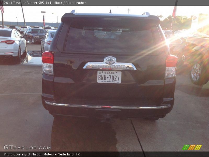 Black / Black Leather 2011 Toyota 4Runner SR5 4x4