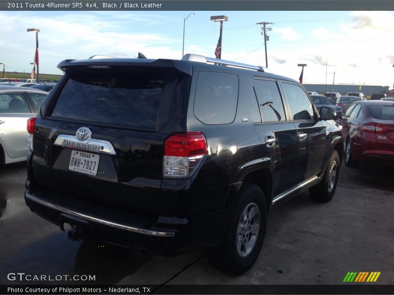 Black / Black Leather 2011 Toyota 4Runner SR5 4x4