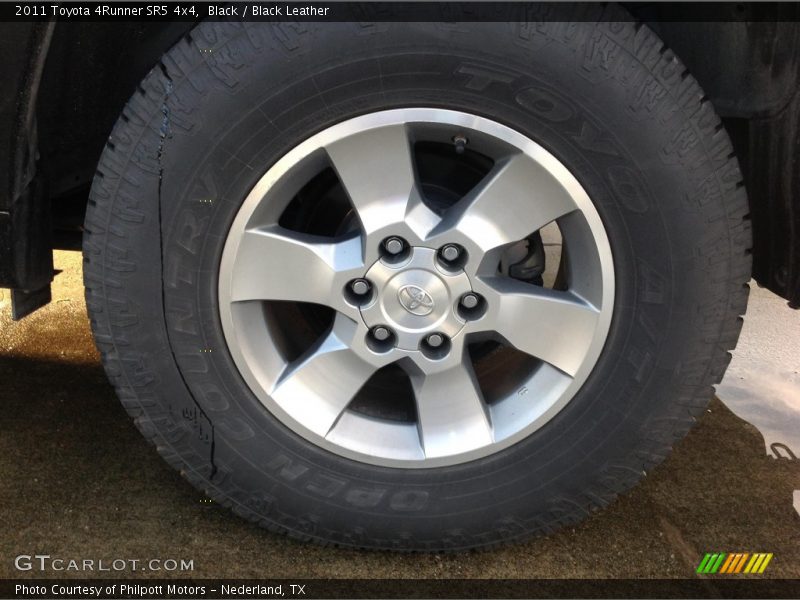 Black / Black Leather 2011 Toyota 4Runner SR5 4x4