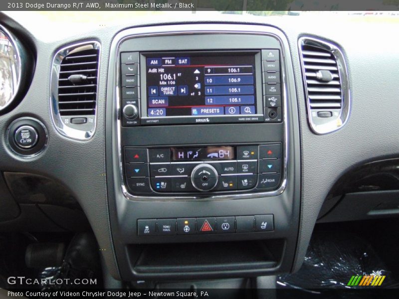 Maximum Steel Metallic / Black 2013 Dodge Durango R/T AWD
