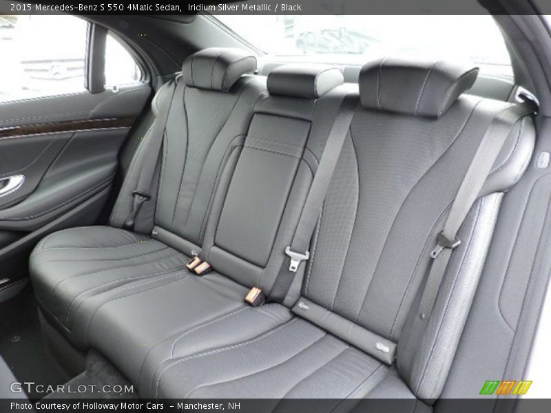 Iridium Silver Metallic / Black 2015 Mercedes-Benz S 550 4Matic Sedan