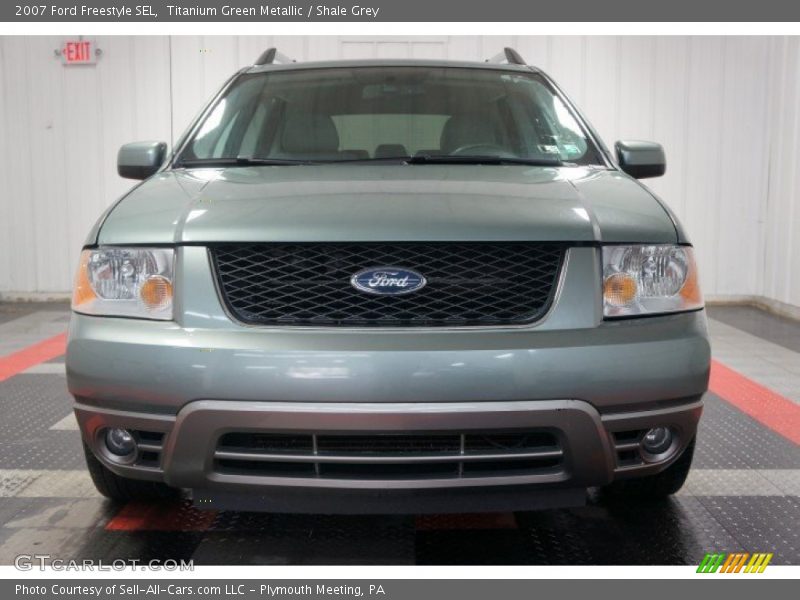 Titanium Green Metallic / Shale Grey 2007 Ford Freestyle SEL
