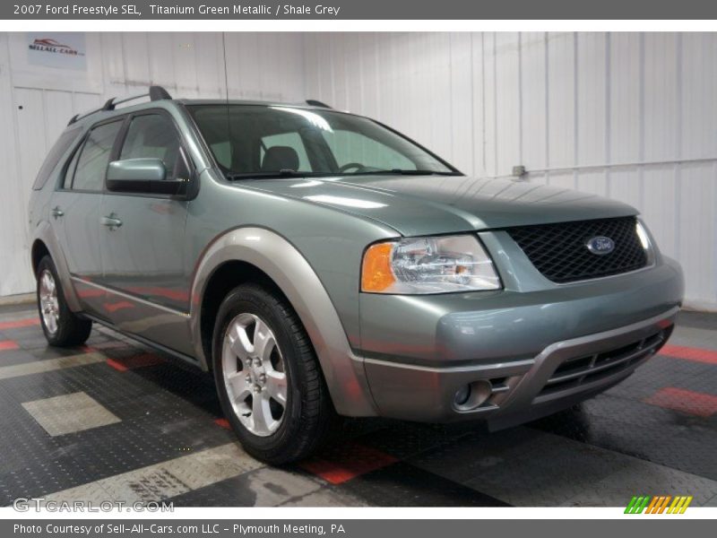 Titanium Green Metallic / Shale Grey 2007 Ford Freestyle SEL