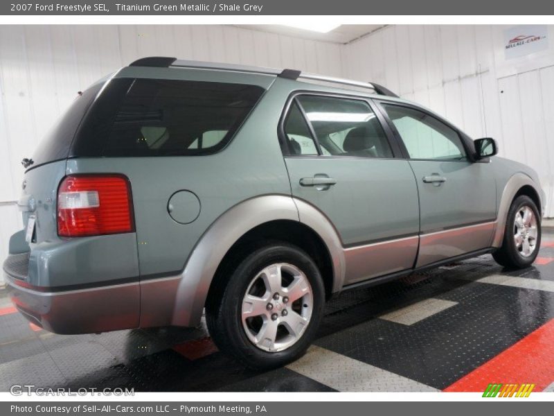 Titanium Green Metallic / Shale Grey 2007 Ford Freestyle SEL