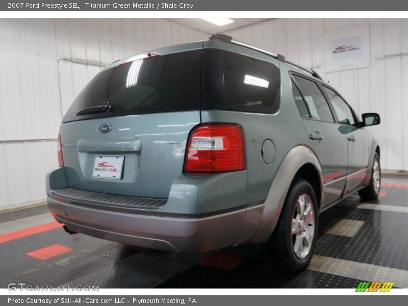 Titanium Green Metallic / Shale Grey 2007 Ford Freestyle SEL