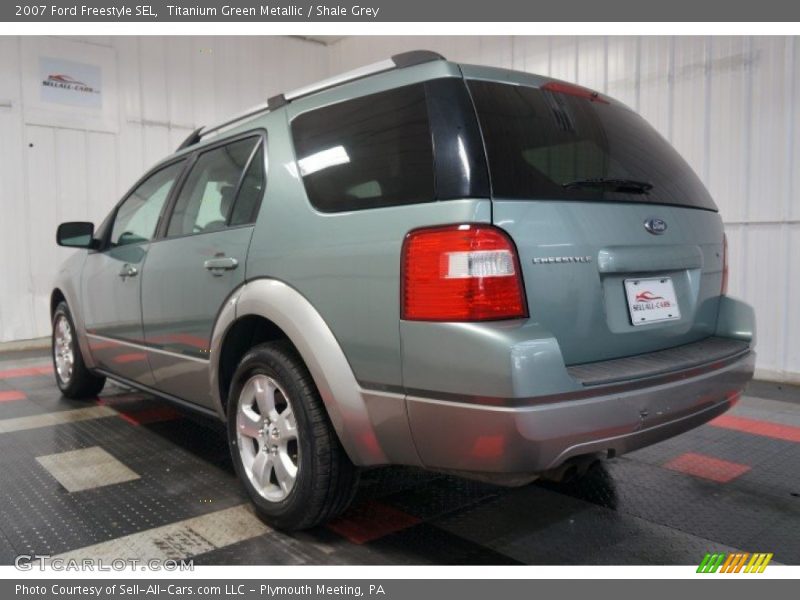 Titanium Green Metallic / Shale Grey 2007 Ford Freestyle SEL