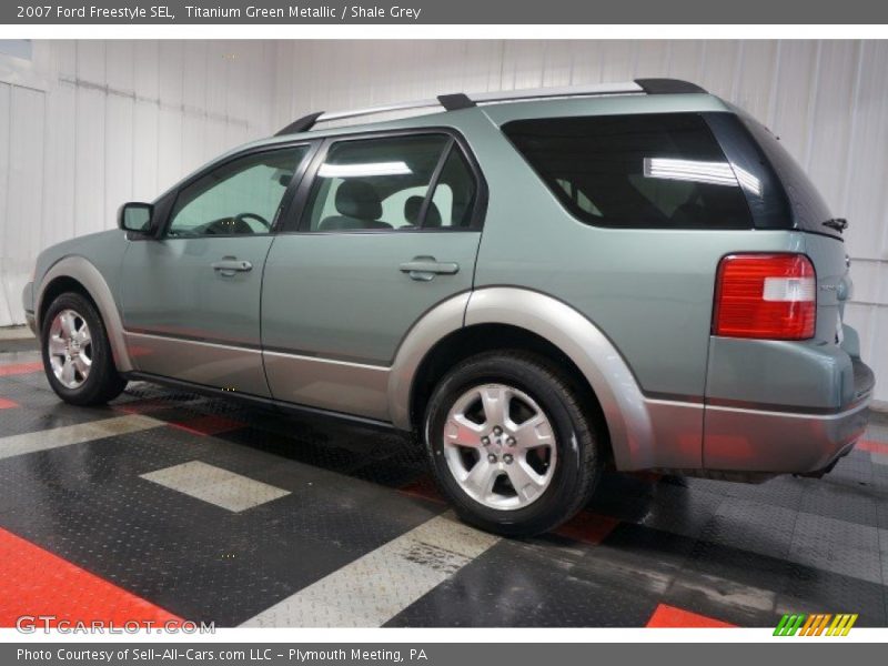 Titanium Green Metallic / Shale Grey 2007 Ford Freestyle SEL