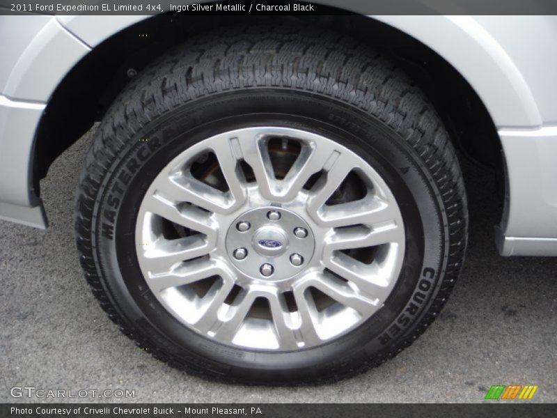 Ingot Silver Metallic / Charcoal Black 2011 Ford Expedition EL Limited 4x4