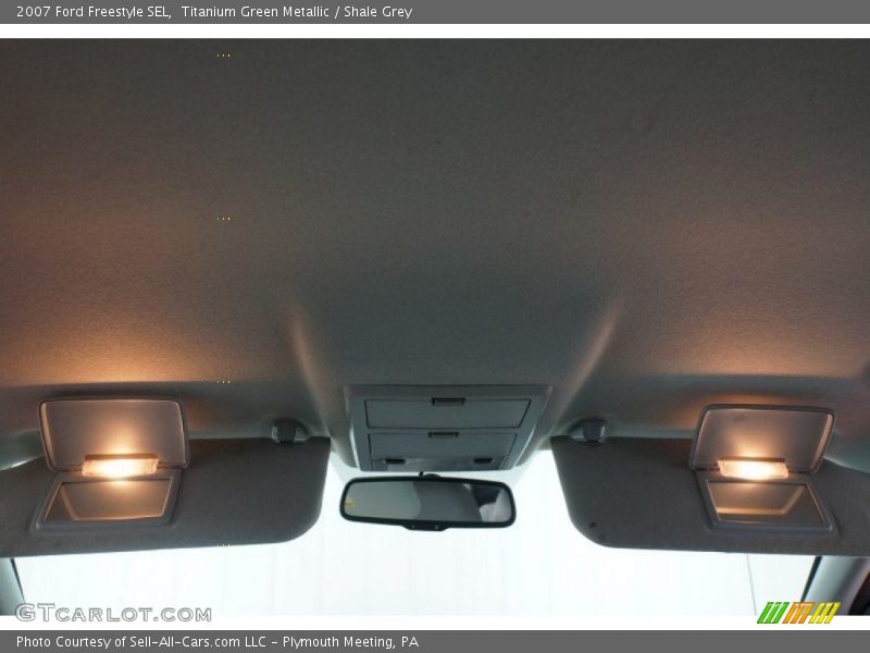 Titanium Green Metallic / Shale Grey 2007 Ford Freestyle SEL