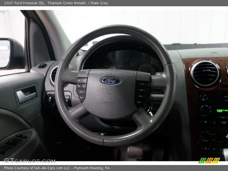 Titanium Green Metallic / Shale Grey 2007 Ford Freestyle SEL