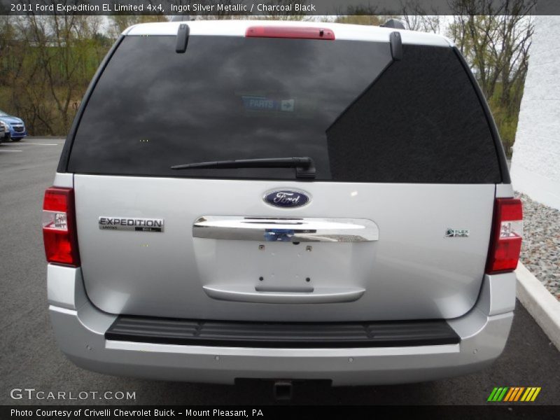 Ingot Silver Metallic / Charcoal Black 2011 Ford Expedition EL Limited 4x4