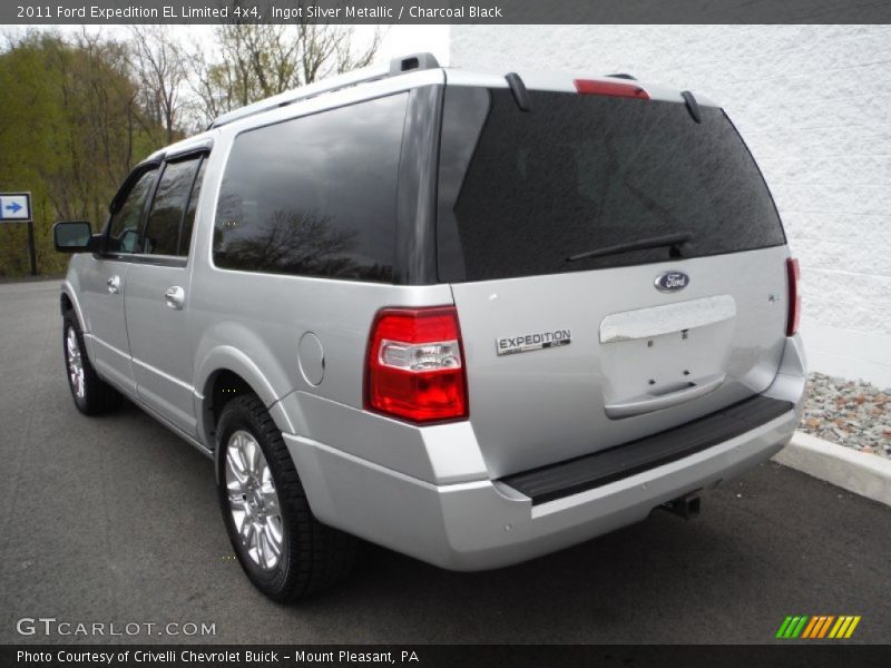 Ingot Silver Metallic / Charcoal Black 2011 Ford Expedition EL Limited 4x4