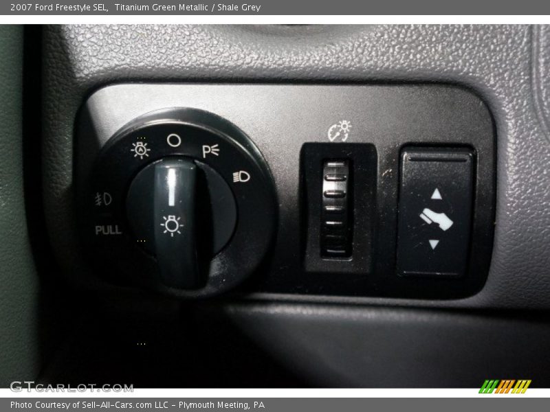 Titanium Green Metallic / Shale Grey 2007 Ford Freestyle SEL