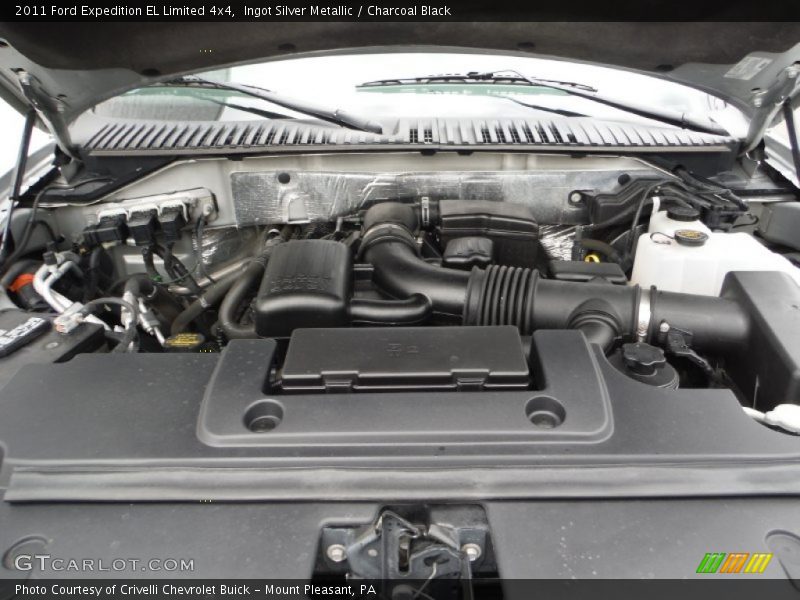 Ingot Silver Metallic / Charcoal Black 2011 Ford Expedition EL Limited 4x4