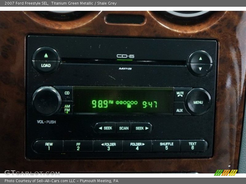 Titanium Green Metallic / Shale Grey 2007 Ford Freestyle SEL