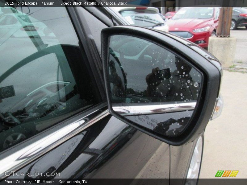 Tuxedo Black Metallic / Charcoal Black 2015 Ford Escape Titanium