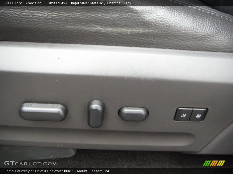Ingot Silver Metallic / Charcoal Black 2011 Ford Expedition EL Limited 4x4