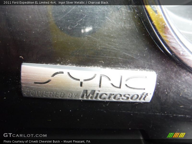 Ingot Silver Metallic / Charcoal Black 2011 Ford Expedition EL Limited 4x4