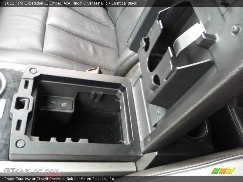 Ingot Silver Metallic / Charcoal Black 2011 Ford Expedition EL Limited 4x4