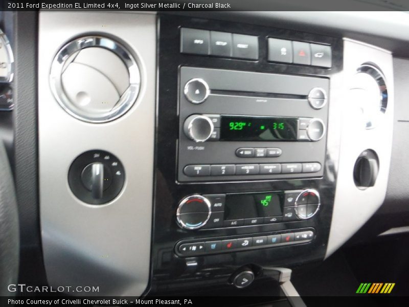 Ingot Silver Metallic / Charcoal Black 2011 Ford Expedition EL Limited 4x4