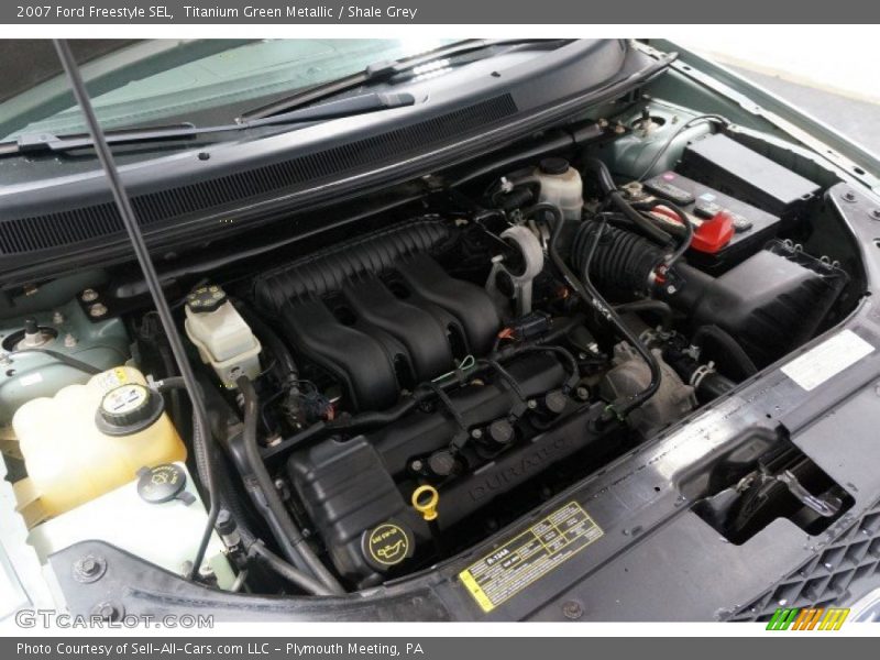 Titanium Green Metallic / Shale Grey 2007 Ford Freestyle SEL