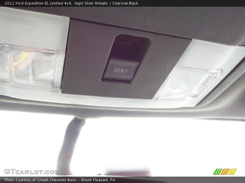 Ingot Silver Metallic / Charcoal Black 2011 Ford Expedition EL Limited 4x4