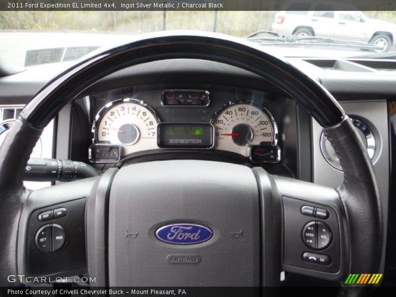Ingot Silver Metallic / Charcoal Black 2011 Ford Expedition EL Limited 4x4