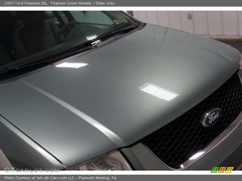 Titanium Green Metallic / Shale Grey 2007 Ford Freestyle SEL