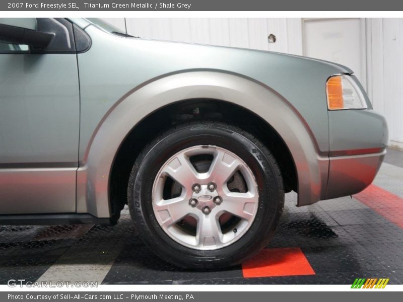 Titanium Green Metallic / Shale Grey 2007 Ford Freestyle SEL