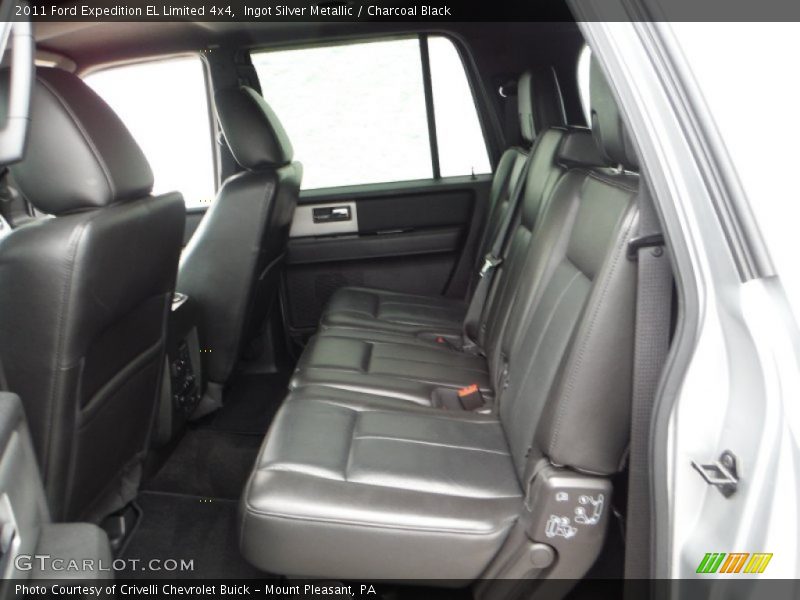 Ingot Silver Metallic / Charcoal Black 2011 Ford Expedition EL Limited 4x4
