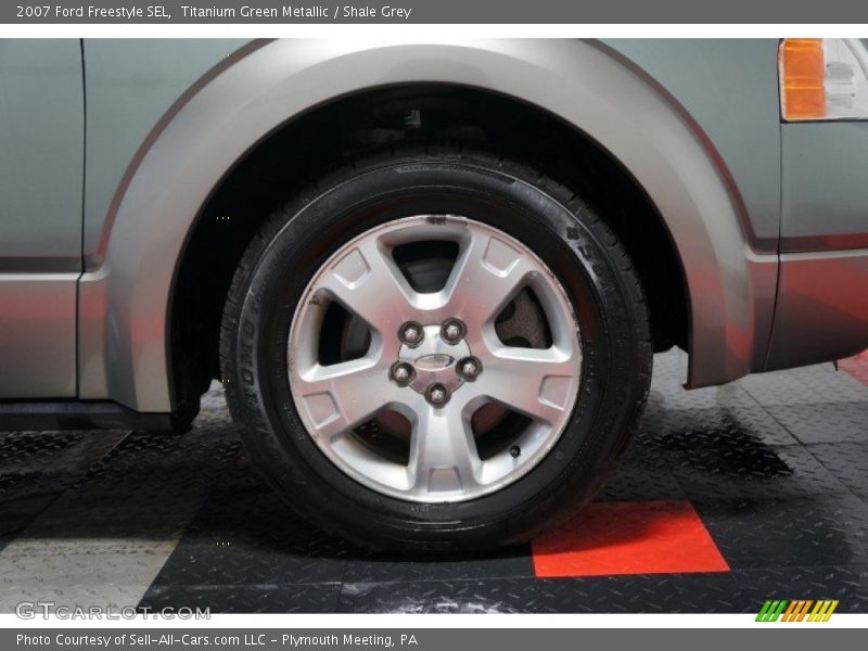 Titanium Green Metallic / Shale Grey 2007 Ford Freestyle SEL