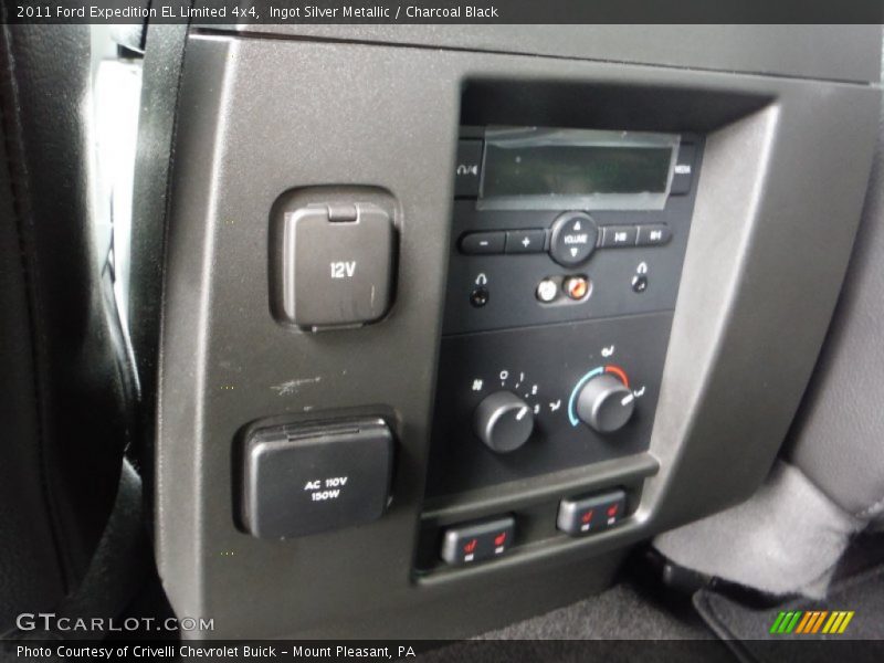 Ingot Silver Metallic / Charcoal Black 2011 Ford Expedition EL Limited 4x4