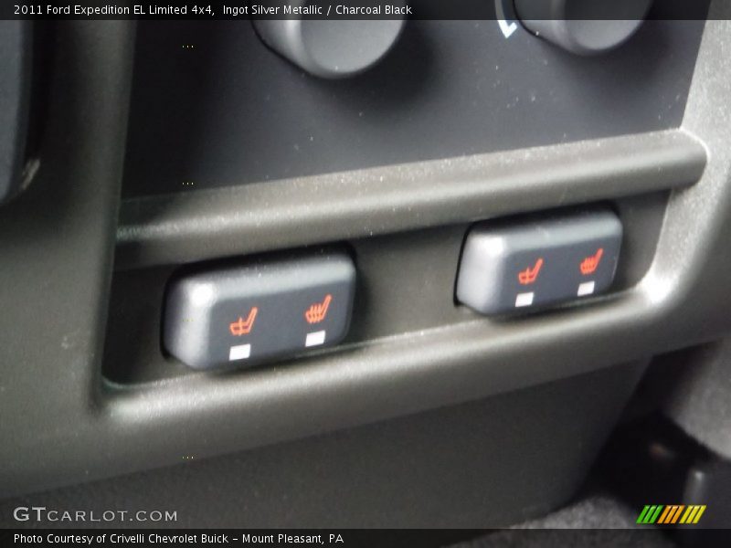 Ingot Silver Metallic / Charcoal Black 2011 Ford Expedition EL Limited 4x4