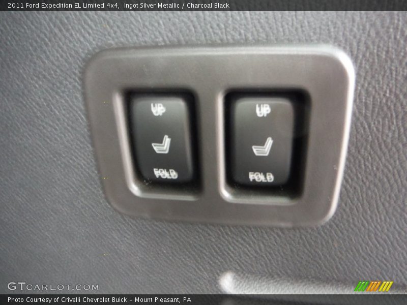 Ingot Silver Metallic / Charcoal Black 2011 Ford Expedition EL Limited 4x4