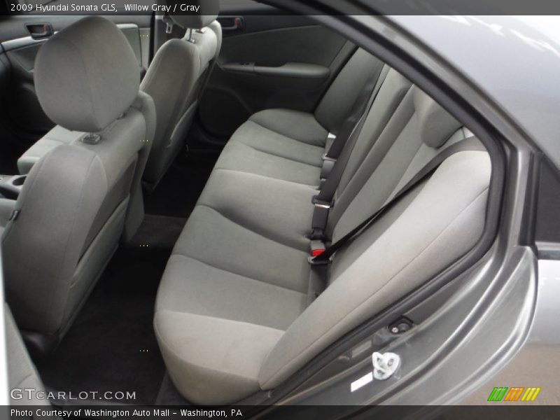 Willow Gray / Gray 2009 Hyundai Sonata GLS