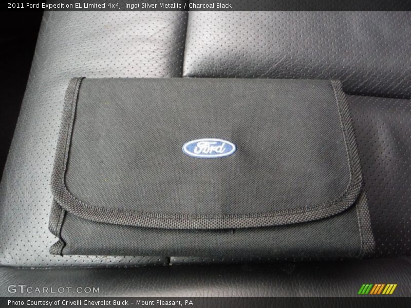 Ingot Silver Metallic / Charcoal Black 2011 Ford Expedition EL Limited 4x4