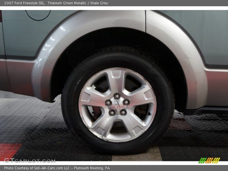 Titanium Green Metallic / Shale Grey 2007 Ford Freestyle SEL