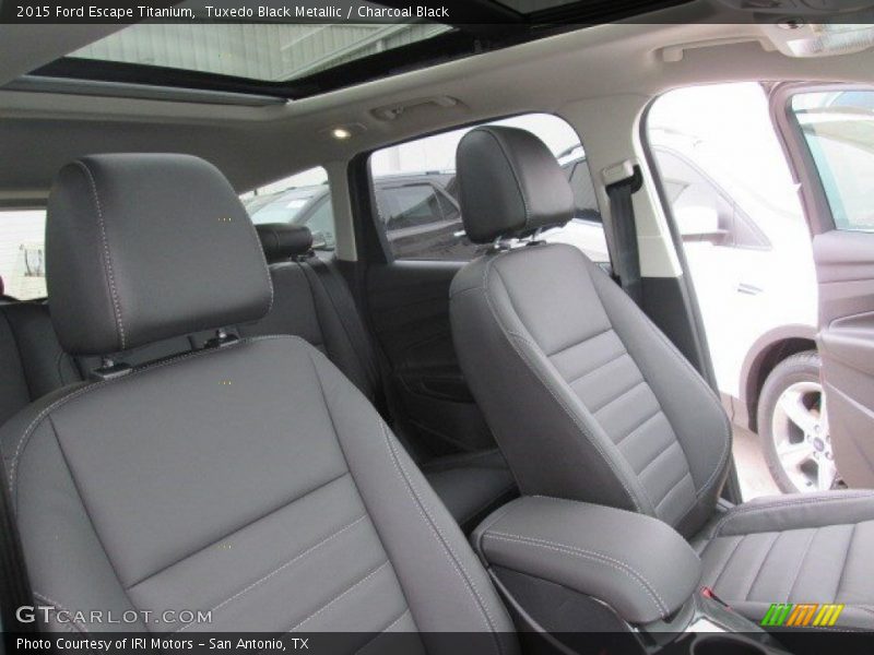 Tuxedo Black Metallic / Charcoal Black 2015 Ford Escape Titanium