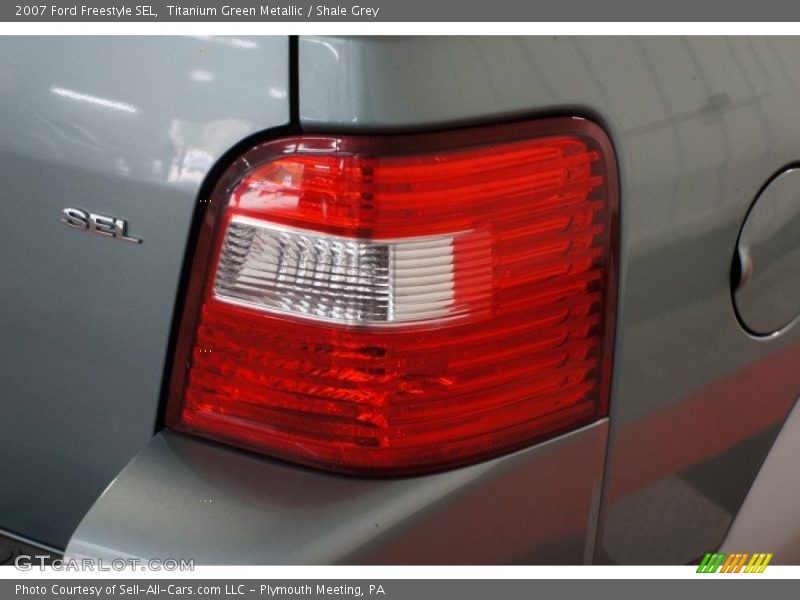 Titanium Green Metallic / Shale Grey 2007 Ford Freestyle SEL